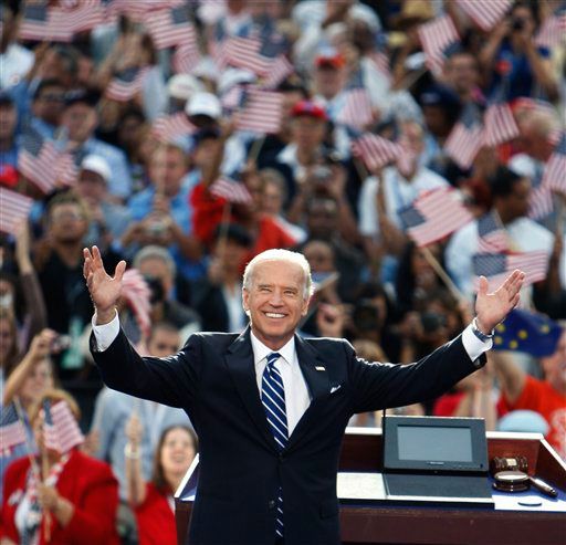 Vice presidential candidate Joseph Biden